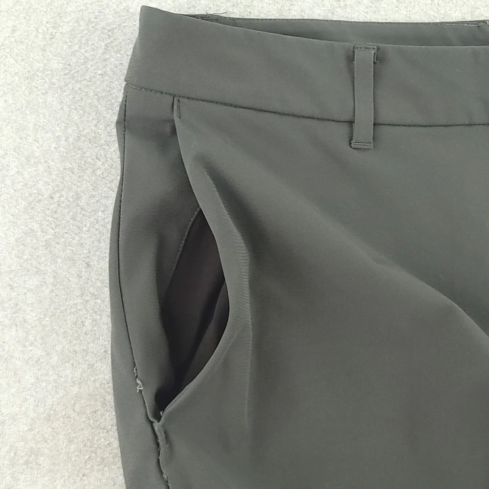 Lululemon Pants Mens 36x30 Green Chino Microfiber Stretch Slim Fit Casual Office